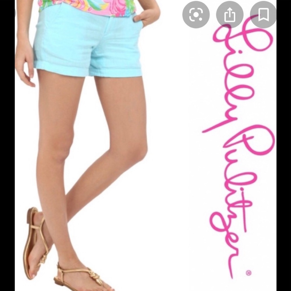 Lilly Pulitzer Calla shorts- EUC